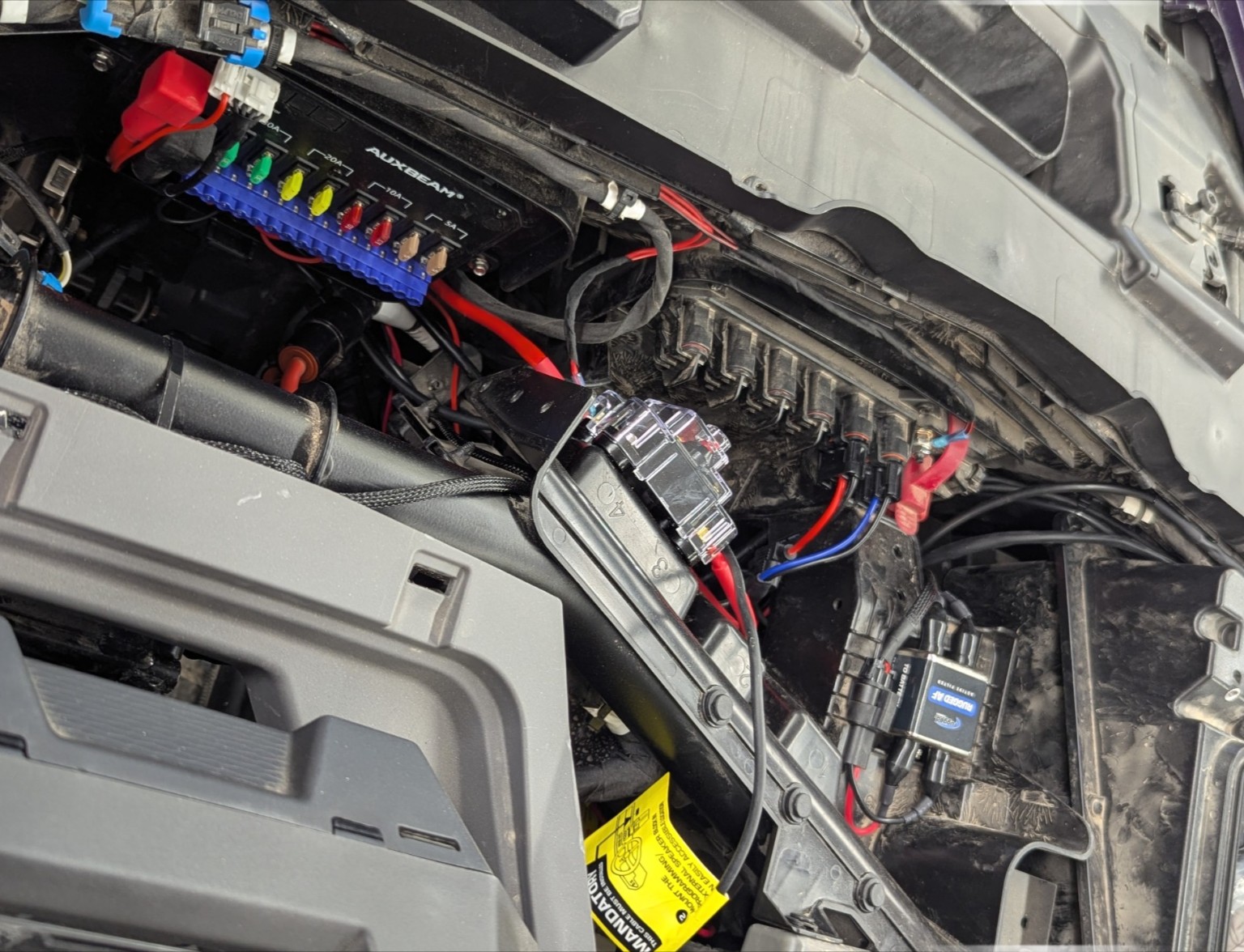 Custom UTV accessory wiring and electrical installation by NoCo Whips